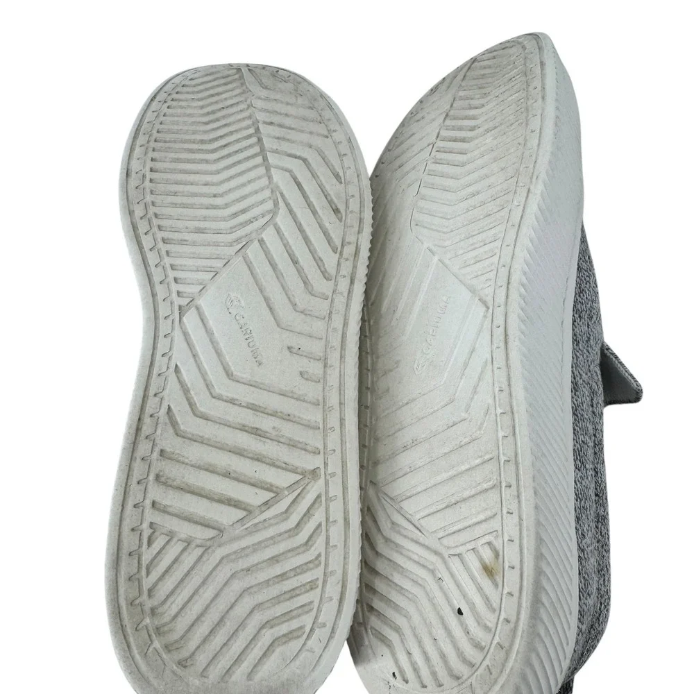 Cariuma IBI Slip-On Grey Bamboo Knit Sustainable‎ Sneakers Womens 7.5